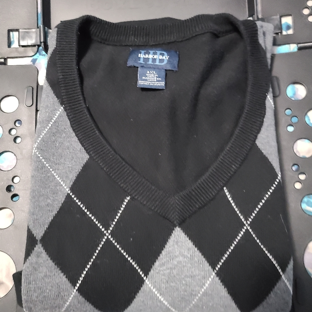 Harbor Bay Men's Argyle Sweaters, size XL